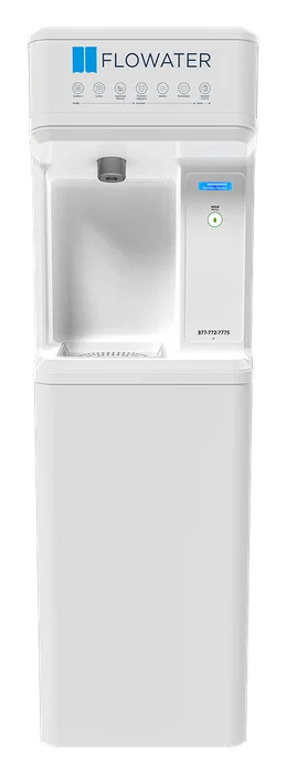 FloWater Essential compact white purified water refill station
