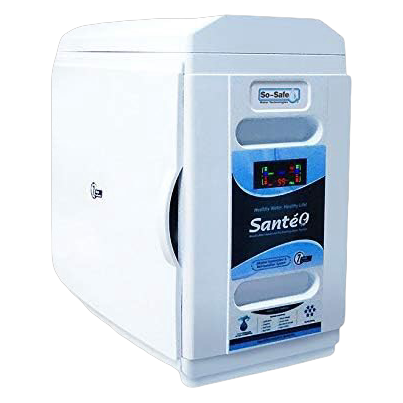 Santeo high-capacity reverse osmosis unit with digital display